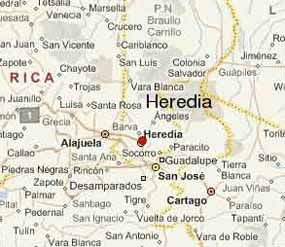 Heredia-Map
