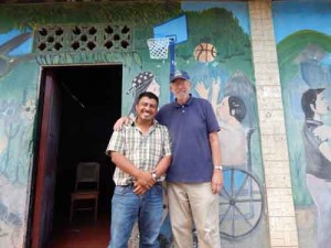 Rafael, the owner of Spanish School Nicaragua & Paul
