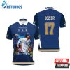 17 Hunter Dozier Kansas City Royals Polo Shirt