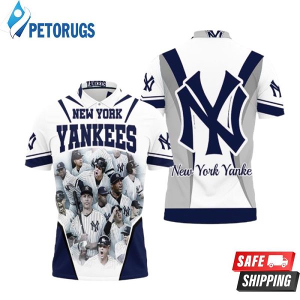 2018 New York Yankees Offical Yearbook For Fan Polo Shirt