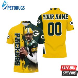 Aaron Rodgers 12 Green Bay Packers Nfl Season Champion Thanks Super Bowl Personalized Polo Shirt