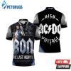 Acdc Bon Scott Bon The Last Highway Polo Shirt