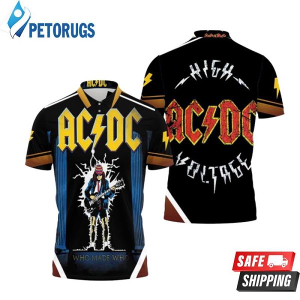 Acdc Who Made Who Polo Shirt