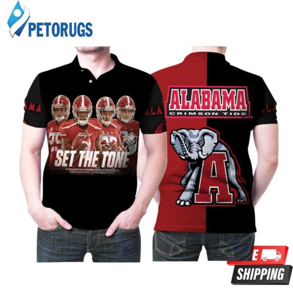 Alabama Crimson Tide Minkah Fitzpatrick Calvin Ridley Marlon Humphrey Ross Pierschbacher For Alabama Fans 1 Polo Shirt