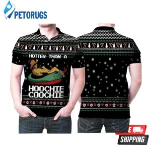 Alan Jackson Chattahoochee Hotter Than Hoochie Coochie Christmas S Polo Shirt