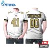 Alvin Kamara 41 New Orleans Saints Football Team Logo Personalized Name Gift Polo Shirt