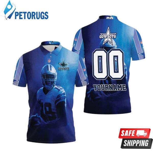 Amari Cooper 19 Dallas Cowboys Personalized Polo Shirt