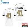 Art Kamara 41 New Orleans Saints Nfl Polo Shirt