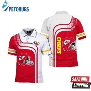 Art Kansas City Chiefs Nfl Printed Polo Shirt