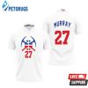 Art Nuggets Jamal Murray 2020-21 Earned Edition White Inspired Polo Shirt