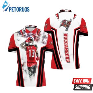 Art Tampa Bay Buccaneers Mike Evans 13 Super Bowl Champions Polo Shirt