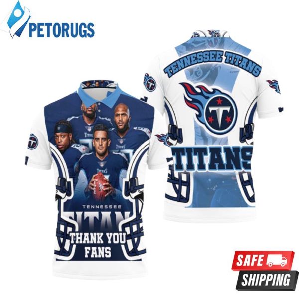 Art Tennessee Titans Afc South Division Super Bowl Polo Shirt