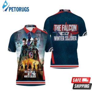 Art The Falcon And The Winter Soldier Action Polo Shirt