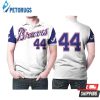 Atlanta Braves Hank Aaron 44 Mlb Baseball Team Logo For Braves Fans Polo Shirt