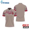 Atlanta Braves Mlb Grey Inspired Style Polo Shirt