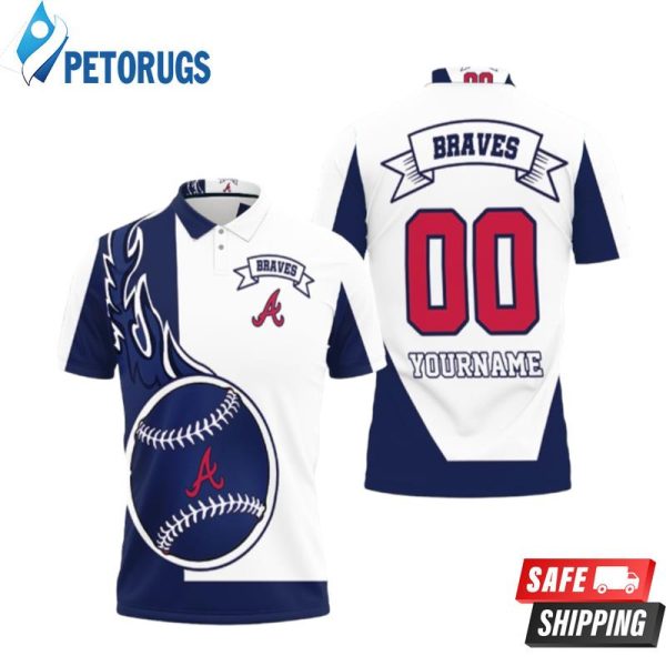 Atlanta Braves Personalized 2 Polo Shirt