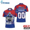 Buffalo Bills 26 Boobie Dixon Afc East Champs Personalized 2 Polo Shirt