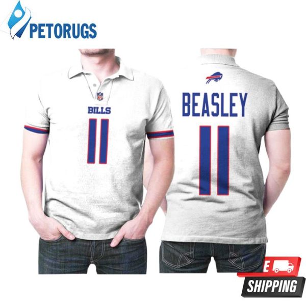 Buffalo Bills Cole Beasley #11 Nfl Great Player American Football Team Game White For Bills Fans Polo Shirt