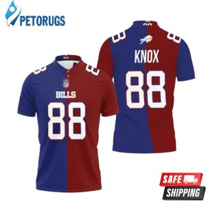 Buffalo Bills Dawson Knox #88 Great Player Nfl Vapor Limited Royal Red Two Tone Style Polo Shirt