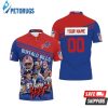 Buffalo Bills Great Players Andre Reed 83 Nfl Season Personalized 2 Polo Shirt