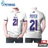 Buffalo Bills Jordan Poyer #21 Nfl Great Player American Football Team Game White For Bills Fans Polo Shirt