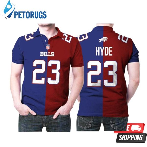 Buffalo Bills Micah Hyde #23 Great Player Nfl Vapor Limited Royal Red Two Tone Style Gift For Bills Fans Polo Shirt