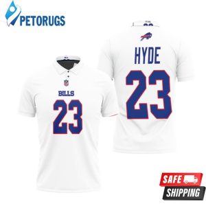 Buffalo Bills Micah Hyde #23 Nfl Great Player American Football Team Game White Bills Fans Polo Shirt