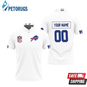 Buffalo Bills Nfl White Style Personalized Polo Shirt