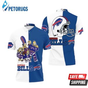 Buffalo Bills The Simpsons Family Fan Afc East Division Champs Polo Shirt