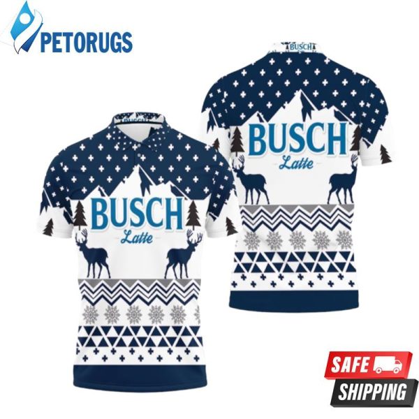 Busch Latte Christmas Gift 2 Polo Shirt