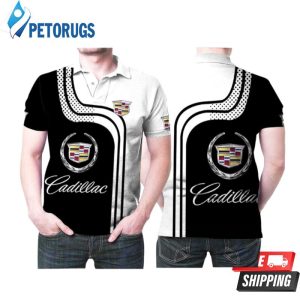 Cadillac Luxury Supercar Logo Pattern Designed For Cadillac Fans Cadillac Lovers Polo Shirt