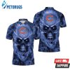 Chicago Bears Nfl Fans Skull Polo Shirt