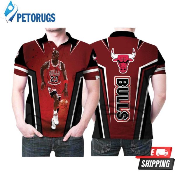 Chicago Bulls Michael Jordan 23 Legend Forever Nba Basketball Team Logo For Bulls Fans 1 Polo Shirt