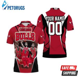 Chicago Bulls Michael Jordan With Legends Personalized Polo Shirt