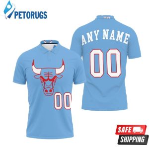 Chicago Bulls Nba Basketball Team Logo City Edition New Arrival Blue Style Custom Polo Shirt