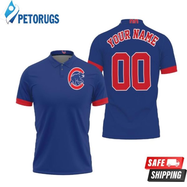 Chicago Cubs Personalized Custom Royal 2019 Inspired Style Polo Shirt