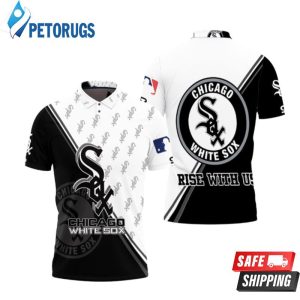 Chicago White Sox Black And White For Fan Polo Shirt