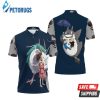 Chihiro Kiss Haku Cute Scene For Spirited Away Studio Ghibli Fan Polo Shirt