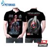 Chirs Evans Captain America Mcu Avengers Signed Designed For Captain America Fan Polo Shirt