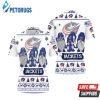 Christmas Gnomes Columbus Blue Jackets Ugly Sweat Christmas Polo Shirt