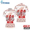 Christmas Gnomes Detroit Red Wings Ugly Sweat Christmas Polo Shirt