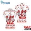 Christmas Gnomes Kansas City Chiefs Ugly Sweat Christmas Polo Shirt