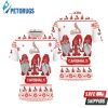 Christmas Gnomes St. Louis Cardinals Ugly Sweat Christmas Polo Shirt