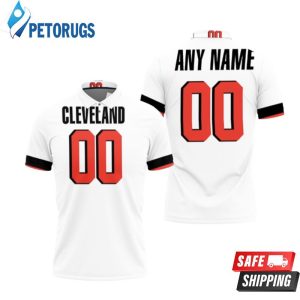 Cleveland Browns White Personalized Game Inspired Style Polo Shirt