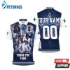 Dallas Cowboy Super Nfc East Division Champions Super Bowl Thank You Fans Personalized Polo Shirt