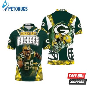 David Bakhtiari 69 Green Bay Packers Nfc North Division Champions Super Bowl Polo Shirt