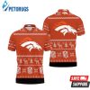 Denver Broncos Nfl Ugly Sweat Christmas Polo Shirt