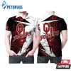 Design Oklahoma Sooners Ground Freestyle Paint Logo Printed Polo Shirt