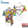 Different But Not Less Puzzle Autism Polo Shirt