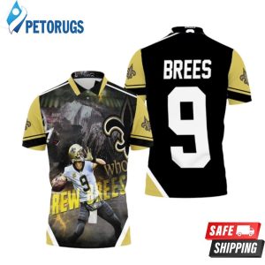 Drew Brees New Orleans Saints Atlanta Falcon Gameday Polo Shirt